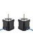 2x Nema 17 Step Motor 48MM NEMA17 Motor 42BYGH 2A 4-Lead (17HS19-2004S1) Motor 1m Kablo 3D Yazıcı Cnc Motor (Yurt Dışından) 1