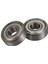 48 Adet 608Z 22MM x 8mm x 7mm Tek Sıralı Sabit Bilyalı Rulman (Yurt Dışından) 5