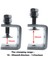 12 Adet 16-25MM Ağır Ağaç Işleme Kelepçe Seti 304 Paslanmaz Çelik C Kelepçe Kelepçe Araçları Kaynak/marangoz (Yurt Dışından) 4