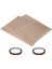 Vinil Isı Basın Transferi Için 4 Paket Isı Bandı Yüksek Sıcaklık Bandı ve Ptfe Levha, Süblimasyon Isıya Dalı (Yurt Dışından) 3