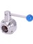2x 1-1/2 Inç 38MM SUS304 Paslanmaz Çelik Sıhhi 1.5 Inç Üçlü Kelepçe Geçme Burç Kelebek Akış Kontrol Vanası Homebrew Bira Süt (Yurt Dışından) 2