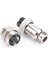2x GX16 Havacılık Konektörü 2-Pin 400 V Vida Tipi Erkek ve Dişi Butt Kablo Konektörü Havacılık Fişi Soketli Konnektör (Yurt Dışından) 3
