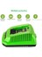 Greenworks 29482 G-Max Için 40V Lityum Pil Şarj Cihazı 40V Li-Ion Pil 29472 29482 29652 G40825 Ab Tak (Yurt Dışından) 3