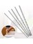 5 Adet Ekstra Uzun 150MM Hss Büküm Matkap 2mm 3mm 3.5mm 4mm 5mm Düz Ahşap Metal Delme Araçları Matkap Ucu (Yurt Dışından) 3