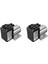 2x 65-120KPA DC12V 6 W Mini Vakum Pompası Negatif Basınç Emme Pompası Gaz Analizi Örnekleme Için Tutucu ile (Yurt Dışından) 1