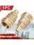 Qcc1 Somun Propan Gaz Bağlantı Hortumu Adaptörü 1/4 Inç Erkek Boru Konu Propan Hızlı Bağlantı Parçaları Propan Adaptörü (Yurt Dışından) 5