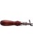 6x Katı Ayarlanabilir Pro Dikiş Oluk ve Kırma Kenar Beveler Leathercraft Setleri Dikiş Deri El Sanatları Aracı (Yurt Dışından) 4