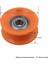 24 Adet 6X30X13MM Plastik Kaplamalı Mühürlü Rulmanlar Çelik 606ZZ Derin U Oluk Kılavuz Kasnak Raylı Bilyalı Rulman Tekerlek (Yurt Dışından) 2