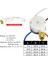 Tavan Vantilatörü Çekme Anahtarı, ZE-208S E89885 3 Hız 4 Telli Fan Anahtarı Çekme Zinciri Kablosu Anahtarı Fan Işıkları Anahtarı Değiştirme (Yurt Dışından) 2