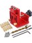 Cep Delik Matkap Kılavuzu Dübel Jig, Alüminyum Eğik Delik Bulucu Sondaj Kiti Woodworker Dıy Araçları 9mm Matkap Ucu B (Yurt Dışından) 1