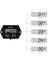 Dijital Ekran Takometre Zamanlayıcı Motor Tach Saat Ölçer Ölçer Endüktif Araba Zamanlı Motor LCD Ekran Araba Motorlu Tekne Için (Yurt Dışından) 5