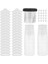 Tek Kullanımlık Püskürtme Tabancası Bardakları 20 Oz (600 Ml) Set 50 Astar 50 Kapak 1 Sert Kap 20 Arabalar Için Tespit Halkalı Tıpalar (Yurt Dışından) 1