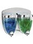 Sıvı Sabunluk İkiz 350+350 ml Krom Kaplama -F038 1