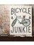 Gift Bicycle Junkie Tasarımlı Kanvas Tablo 70X100CM-1 1