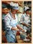Şefler 50 x 70 Çerçeveli Üçlü Pano Set 3