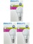 (3 Adet) Philips 8,5W (60W) 2700K (Sarı Işık) Dim Edilebilir E27 Duylu (Kalın Duy) led Ampul 1
