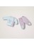 Uçan Kelebekler Nakışlı %100 Cotton Antibakteriyel 10LU Zıbın Takımı Hastane Çıkışı Pembe 3