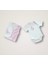 Uçan Kelebekler Nakışlı %100 Cotton Antibakteriyel 10LU Zıbın Takımı Hastane Çıkışı Pembe 4