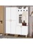 Ferda-1-3 Bohem Ayaklı Aynalı Vestiyer Portmanto Ayakkabılık FRD01 1