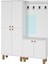 Ferda-1-3 Bohem Ayaklı Aynalı Vestiyer Portmanto Ayakkabılık FRD01 4