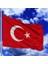 50X75 cm Türk Bayrağı Kenarı Dikişli %100 Polyester+Pamuklu (Alpaka Kumaş) 3
