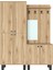 Ferda-1-3 Bohem Ayaklı Aynalı Vestiyer Portmanto Ayakkabılık FRD04 4