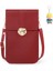 Kadın Kilit Toka Crossbody Çanta Dokunmatik Ekran Cep Telefonu Cüzdan Kız Öğrenci Toka Küçük Para Cüzdanı (Yurt Dışından) 1