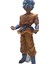 Dragon Ball Süper Mavi Goku Saiyan Sun Wukong Çift Kafa Heykel Değiştirilebilir 30 cm Şekilli Kalıp Çevre Birimi (Yurt Dışından) 1