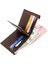 Erkek Cüzdan Kısa Menteşeli Üç Katlı Çanta Çoklu Kart Yuvası Değişiklik Çantası Kimlik Çantası Erkek Cüzdanı (Yurt Dışından) 3