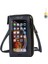 Dokunmatik Ekran Cep Telefonu Çanta Cüzdan Kadın Crossbody Çanta Çok Fonksiyonlu Tek Omuz Şeffaf Cep (Yurt Dışından) 1