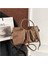 Yeni Parça Popüler Niş Retro Sebze Sepeti Çanta Yeni Moda Pilili Doku Tek Omuz Crossbody Çanta (Yurt Dışından) 1
