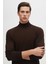 Ds Damat Regular Fit Kahverengi Pamuk Karışımlı Balıkçı Yaka Triko Kazak 5HF06ORT12007 3