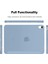 Apple iPad 11.Nesil A16 11inç/10.Nesil 10.9inç Kılıf Flip Cover Kalem Bölmeli PC Case 6