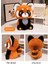 35 cm Altın Oyma Üç Kardeş Küçük Panda Sevimli Peluş Oyuncak (Yurt Dışından) 2
