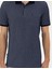 Erkek Lacivert Regular Fit Tişört 50284321-VR033 6