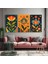 Matisse - Boho - Art Deco - Soyut - Doğa ( 3'lü Çerçevesiz ) Poster - Afiş - Tablo KR2C00934/ 1