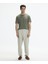 Tapered Fit Pile Detaylı Fileto Cepli Pantolon 1