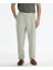 Tapered Fit Pile Detaylı Fileto Cepli Pantolon 2