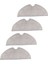 Mop Pad 4 Paket Mikrofiber Bez S6 Pure Maxv S5 Max Robot Süpürge Yedek Parçası (Yurt Dışından) 3