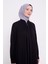 Siyah Omuz Taş Detay Ferace 5