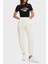 Martina % 100 Pamuk Regular Fit Bisiklet Yaka Logolu T Shirt V5RI06I3Z14 Bayan T Shirt V5RI06 I3Z14 Jblk 3
