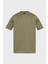 Jakarlı Logo Baskılı Regular Fit Bisiklet Yaka T Shirt Erkek T Shirt EM000787 AF12916 F7060 5