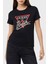 Ss Cn Triangle % 100 Pamuk Regular Fit Logolu T Shirt W5RI10I3Z14 Bayan T Shirt W5RI10 I3Z14 Jblk 1