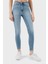 Streç Pamuklu Slim Fit Yüksek Bel Süper Dar Paça Jeans J20J2244861AA Bayan Kot Pantolon J20J224486 1AA 3