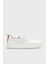 Logolu Deri Kalın Tabanlı Slip-On Sneaker Ayakkabı Erkek Ayakkabı MBCD21995BARTLLDI50 1