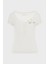 Ss Henley Logolu % 100 Pamuk Slim Fit Düğmeli V Yaka Top W4RP47K1814 Bayan Top W4RP47 K1814 G011 5