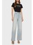 Margot Pamuklu Regular Fit Bisiklet Yaka Logolu T Shirt V5RI16J1314 Bayan T Shirt V5RI16 J1314 Jblk 3
