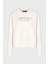Taşlı Logo % 100 Pamuk Regular Fit Sweat Bayan Sweat XW000159 AF11851 U1003 5