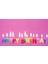 Rengarenk Happy Birthday Yazılabilen Doğum Günü Mumu 3