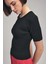 Basic Kollu Triko Bluz Siyah 11543677000 2